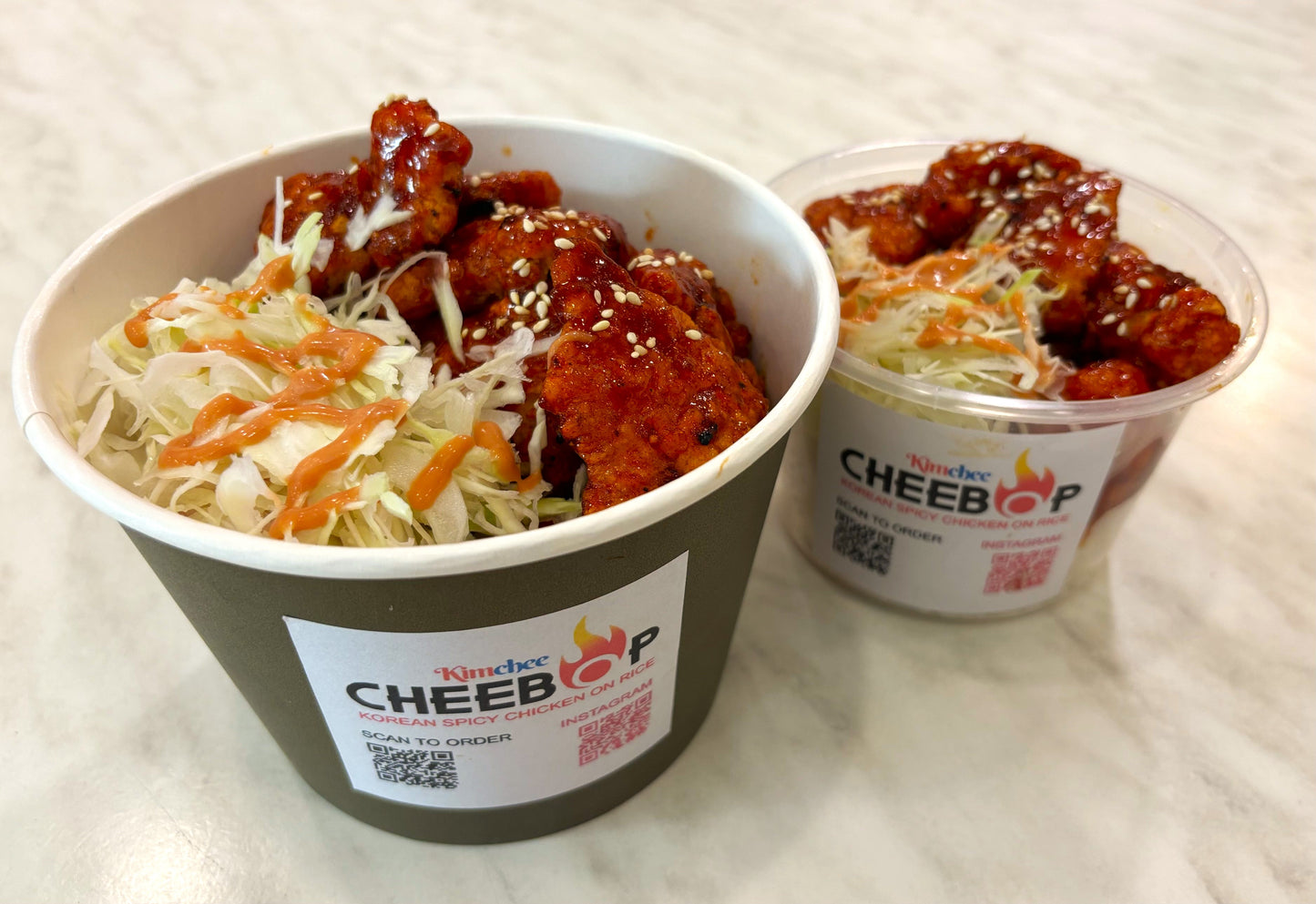 Cheebop | Korean Fried Chicken on rice
