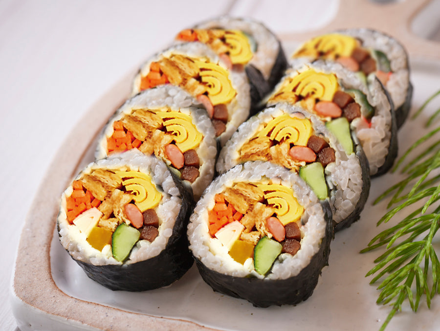 Vegan Gimbap | Vegan Korean Rice Rolls