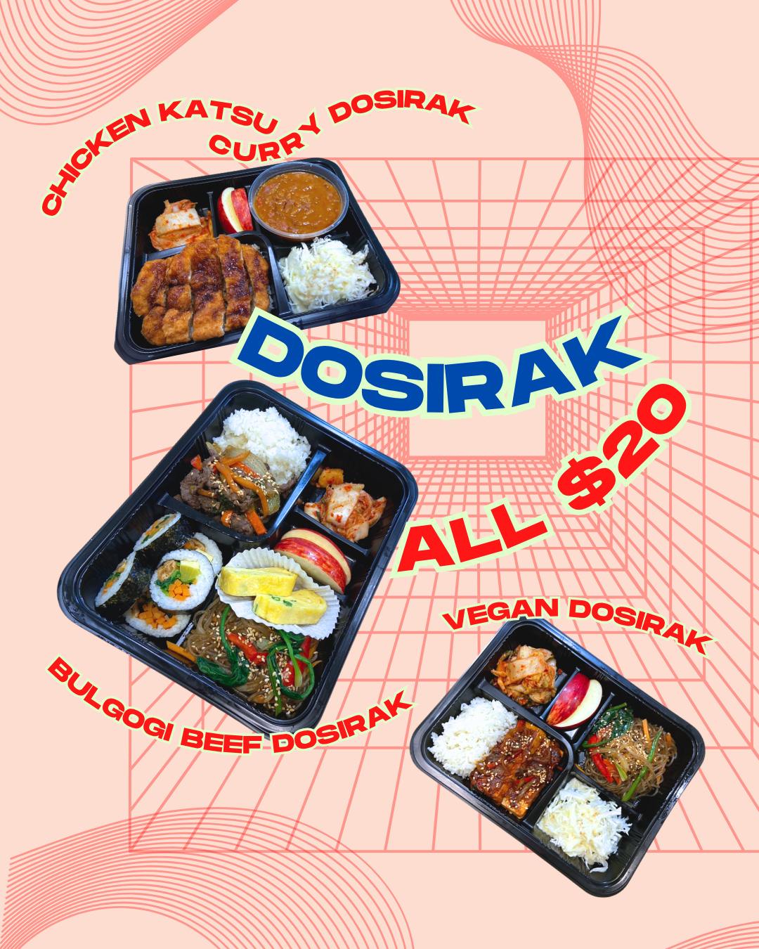Lunch Club - Dosirak $20