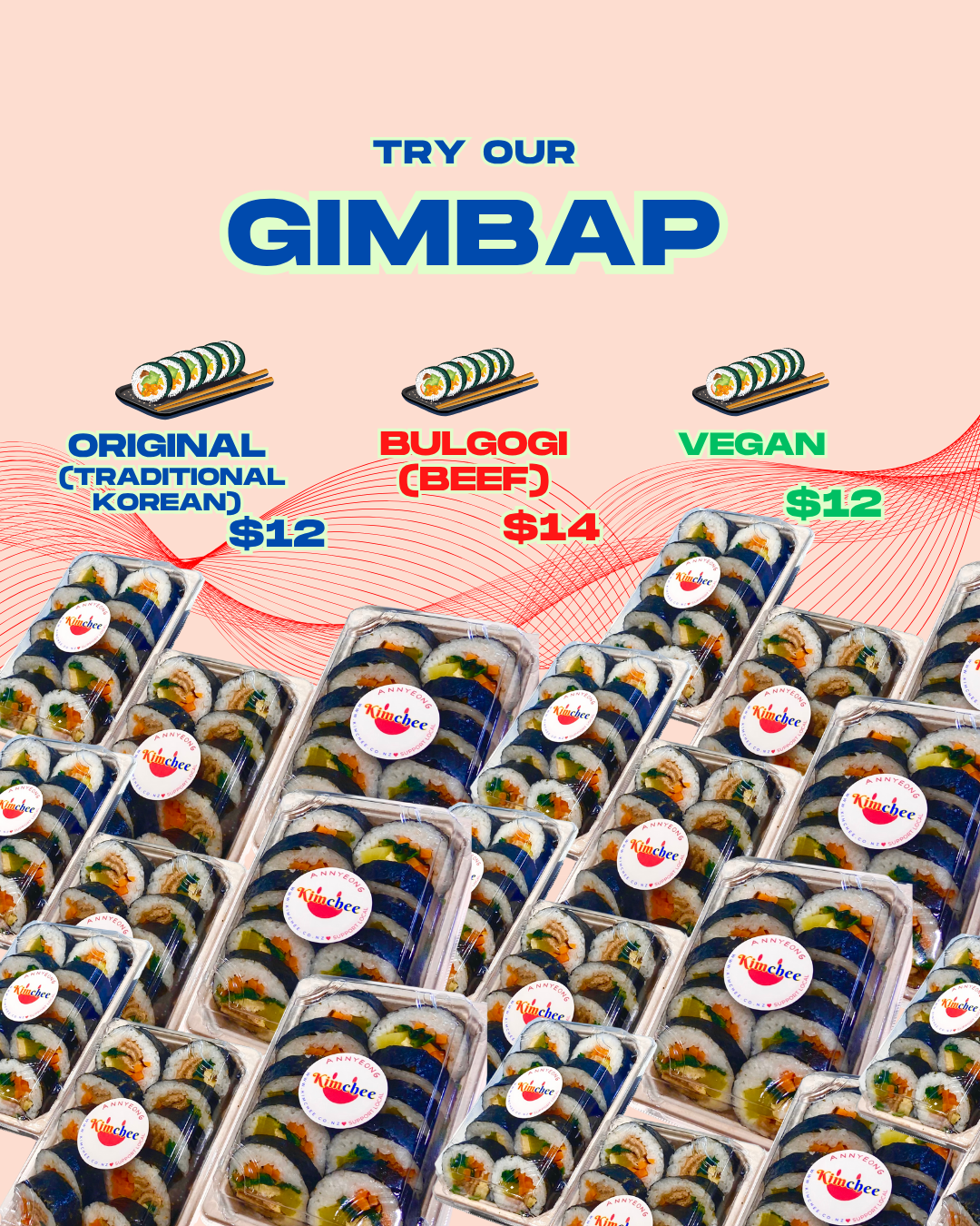 Lunch Club - Gimbap ($12-14)