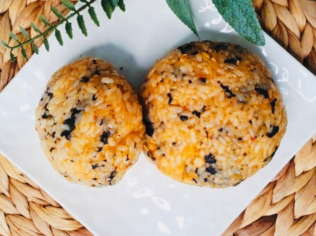 Cheesy Kimchi Jumokbap | Cheesy Kimchi Rice Ball